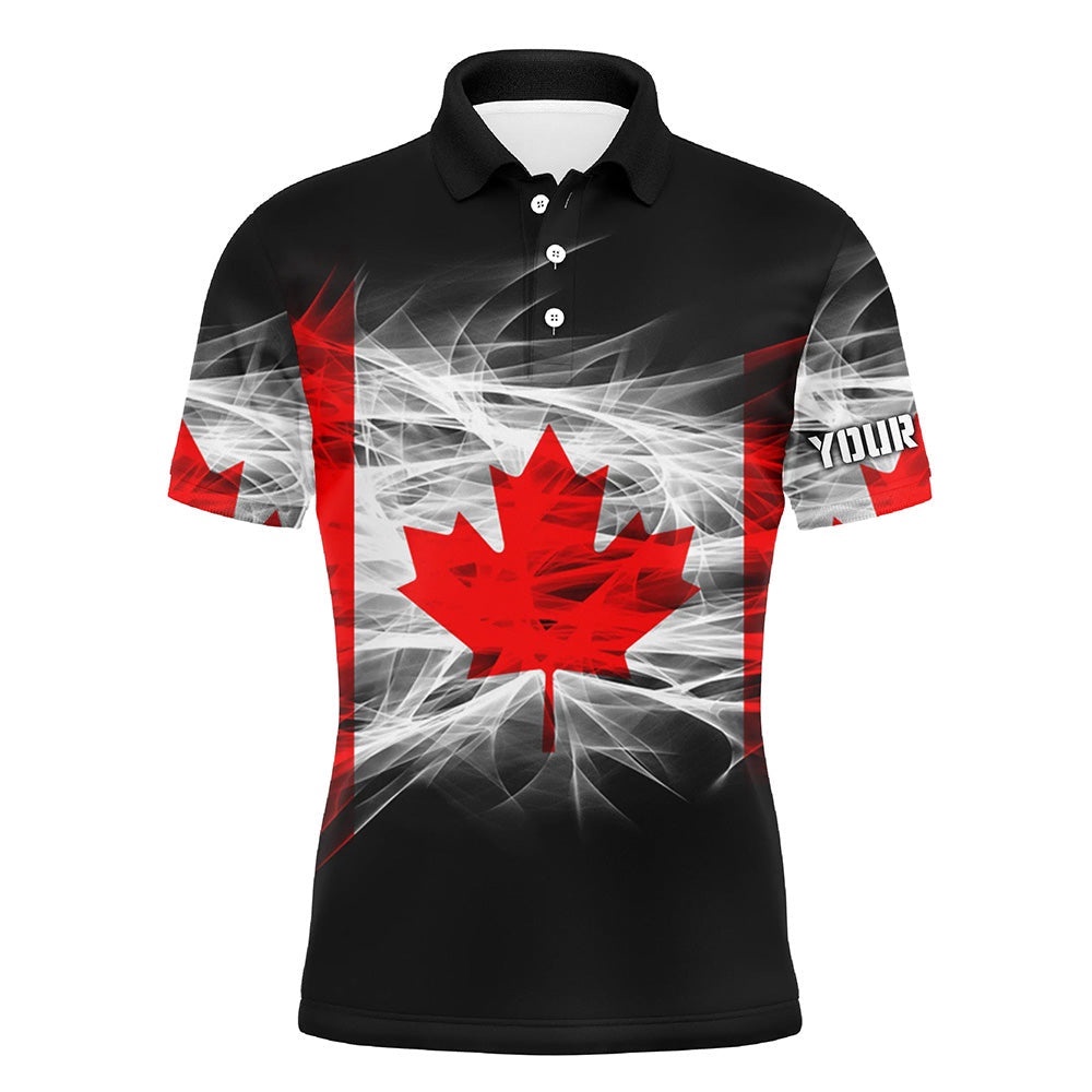 Smoky Canada Flag Men’s Golf Polo Shirts Custom Name Patriotic Golf Shirts For Men Golf Gifts, Golf Polo Shirt, Golf Shirts Smoky Canada Flag Men’s Golf Polo Shirts Custom Name Patriotic Golf Shirts For Men Golf Gifts, Golf Polo Shirt, Golf Shirts