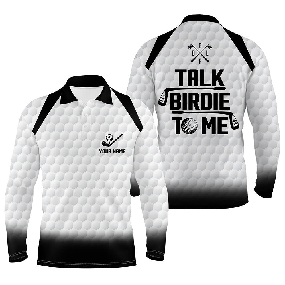 Talk Birdie To Me Men’s Golf Polo Shirt, Black And White Golf Shirts For Men, Cool Golf Gifts, Golf Polo Shirt, Golf Shirts Talk Birdie To Me Men’s Golf Polo Shirt, Black And White Golf Shirts For Men, Cool Golf Gifts, Golf Polo Shirt, Golf Shirts