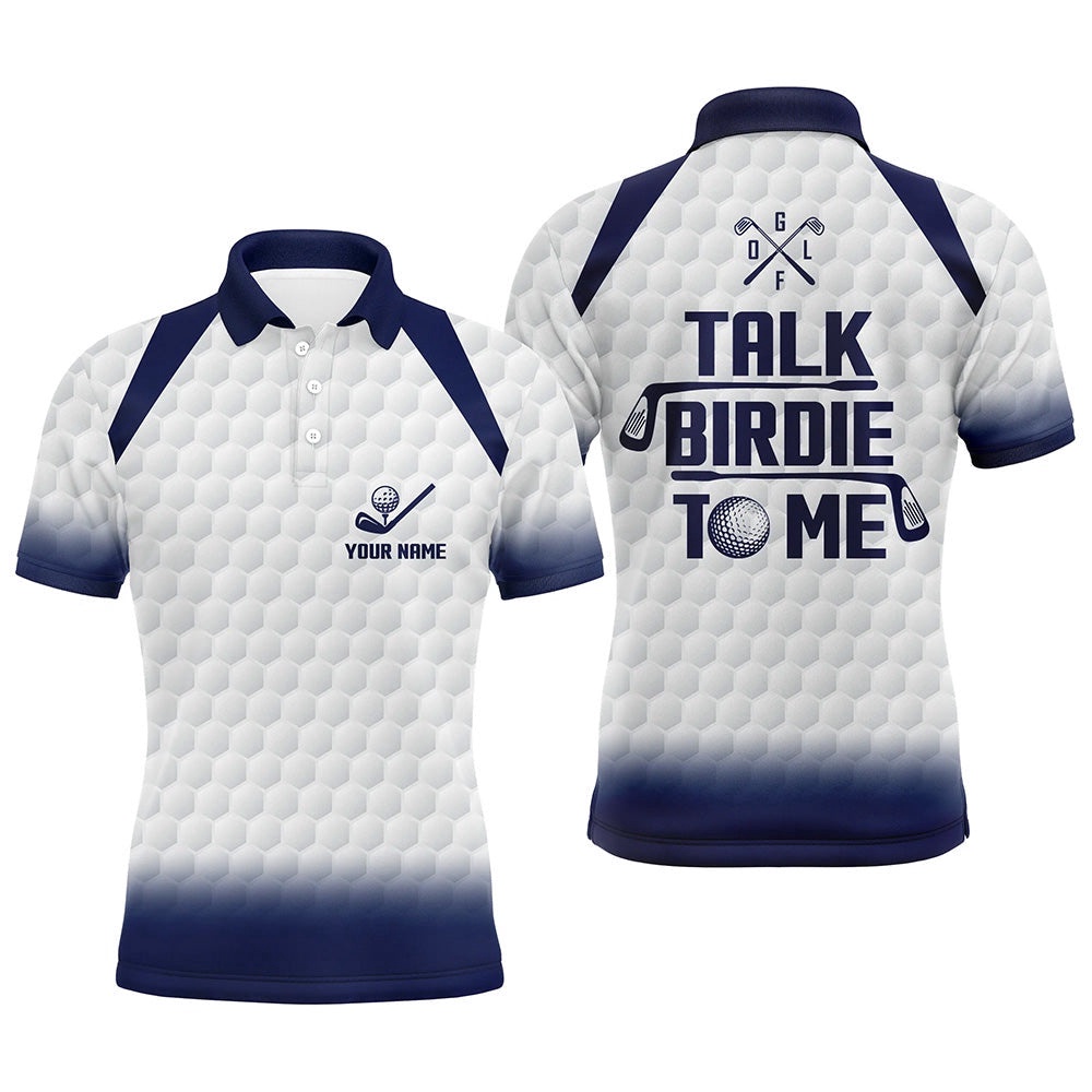 Talk Birdie To Me Men’s Golf Polo Shirt Blue White Golf Shirts For Men Cool Golf Gifts, Golf Polo Shirt, Golf Shirts Talk Birdie To Me Men’s Golf Polo Shirt Blue White Golf Shirts For Men Cool Golf Gifts, Golf Polo Shirt, Golf Shirts
