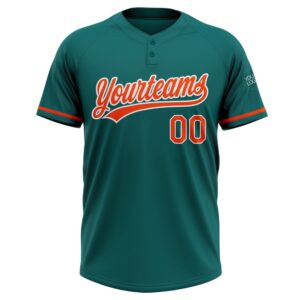 Teal Orange White Two Button Unisex Softball Jersey Custom Team Softball Jersey 2 n3wqtl.jpg