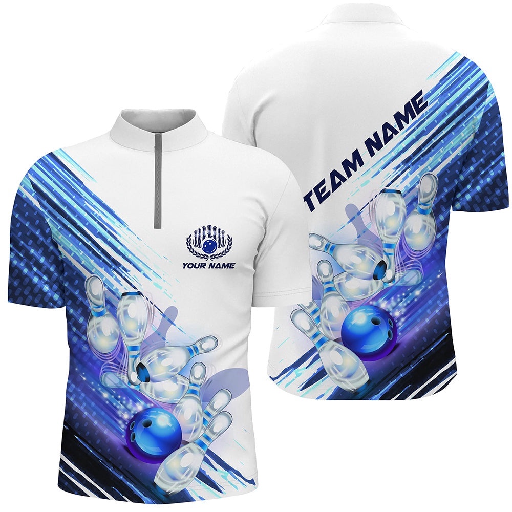 Team Bowling Shirts For Men, Matching Bowling Shirts For Bowlers Blue, Custom Bowling Team Jersey Shirt Team Bowling Shirts For Men, Matching Bowling Shirts For Bowlers Blue, Custom Bowling Team Jersey Shirt