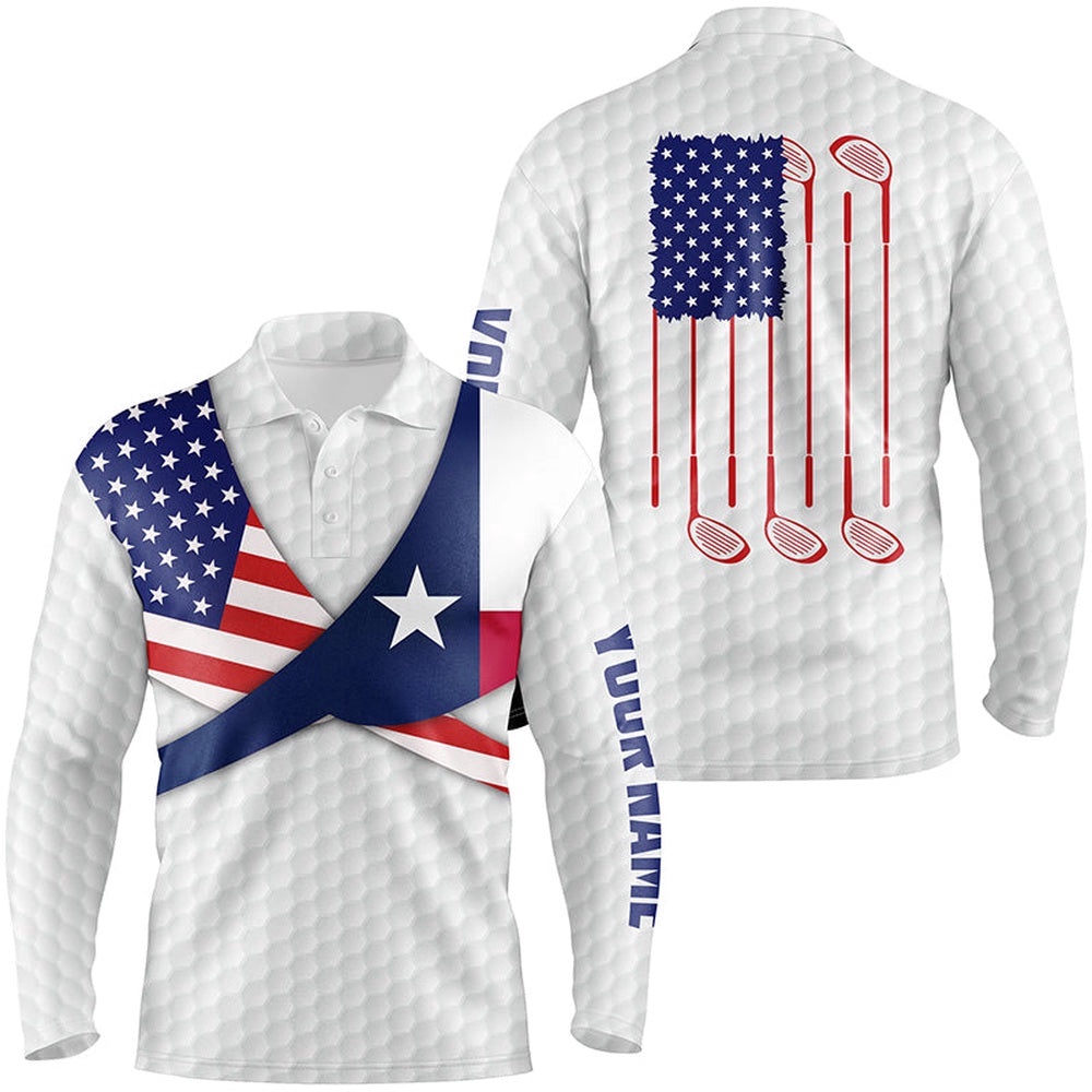 Texas Flag White Golf Pattern Men’s Polo Shirt Patriotic Golf Shirts For Men Golf Gifts, Golf Polo Shirt, Golf Shirts Texas Flag White Golf Pattern Men’s Polo Shirt Patriotic Golf Shirts For Men Golf Gifts, Golf Polo Shirt, Golf Shirts