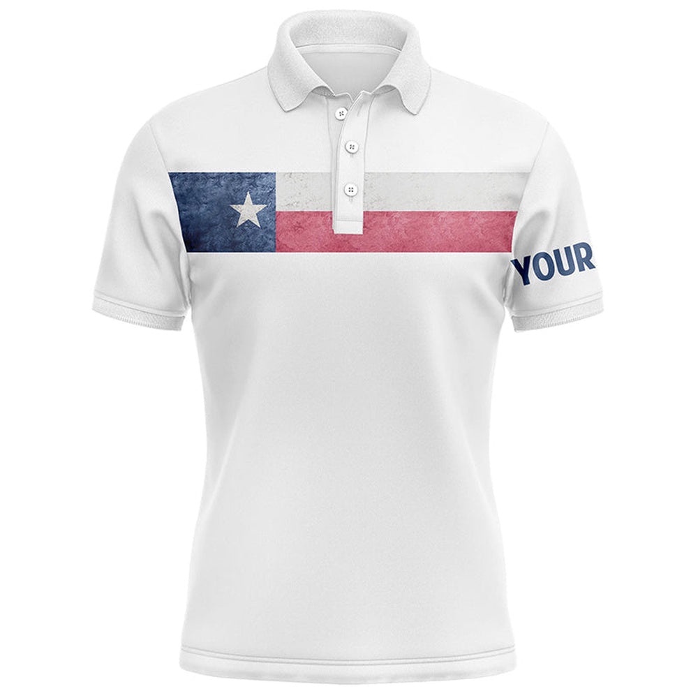 Texas Flag White Men’s Golf Polo Shirts Custom Patriotic Golf Tops For Men’s, Golf Polo Shirt, Golf Shirts Texas Flag White Men’s Golf Polo Shirts Custom Patriotic Golf Tops For Men’s, Golf Polo Shirt, Golf Shirts