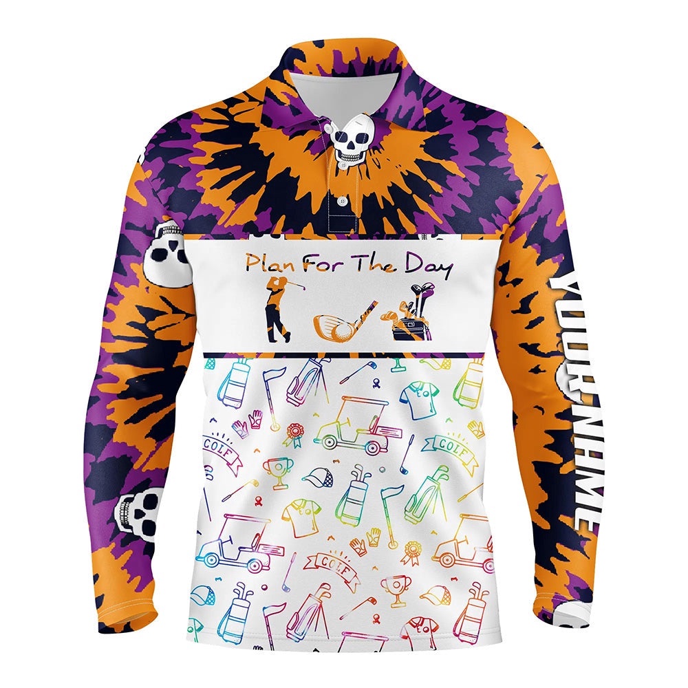 Tie Dye Halloween Men’s Colorful Best Golf Shirts For Men, Skull Golf Shirt, Golf Polo Shirt, Golf Shirts Tie Dye Halloween Men’s Colorful Best Golf Shirts For Men, Skull Golf Shirt, Golf Polo Shirt, Golf Shirts