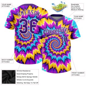 Tie Dye Purple White 3D Two Button Unisex Softball Jersey Custom Team Softball Jersey 3 u6dprx.jpg