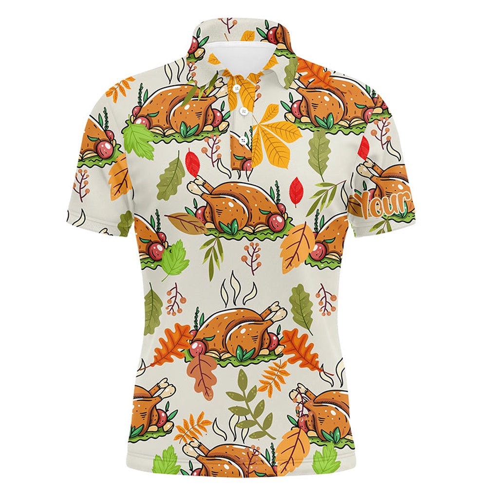 Turkey Thanksgiving Funny Men’s Golf Tops Autumn Leaves Customized Golf Shirts For Men Golf Gifts, Golf Polo Shirt, Golf Shirts Turkey Thanksgiving Funny Men’s Golf Tops Autumn Leaves Customized Golf Shirts For Men Golf Gifts, Golf Polo Shirt, Golf Shirts