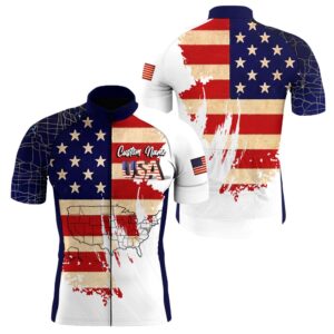 Usa Bike Jersey With Pockets American Flag Men Cycling Jersey Full Zip Cycle Gear Custom Mono Cycling Jersey 2 q1lgow.jpg