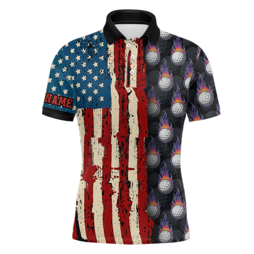 Vintage American Flag Men’s Golf Polos Shirts Custom Golf Ball Pattern Golf Polo Shirt For Men’s, Golf Polo Shirt, Golf Shirts Vintage American Flag Men’s Golf Polos Shirts Custom Golf Ball Pattern Golf Polo Shirt For Men’s, Golf Polo Shirt, Golf Shirts