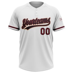 White Black Crimson Cream Two Button Unisex Softball Jersey Custom Team Softball Jersey 2 ndqrjj.jpg