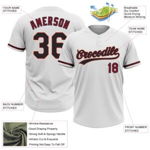 White Black Crimson Cream Two Button Unisex Softball Jersey Custom Team Softball Jersey 3 z2skcz.jpg