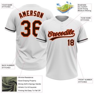 White Brown Orange Two Button Unisex Softball Jersey Custom Team Softball Jersey 3 dknrxe.jpg