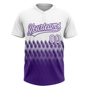 White Purple 3D Pattern Lines Two Button Unisex Softball Jersey Custom Team Softball Jersey 2 hqzwb4.jpg