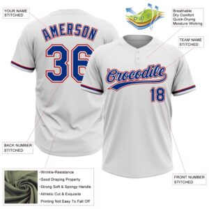 White Royal Red Two Button Unisex Softball Jersey Custom Team Softball Jersey 3 bohhpu.jpg