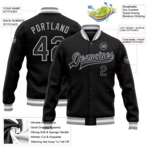 Custom Black Gray Bomber Full Snap Baseball Jacket Custom Team Jacket 2 yulx8z.jpg