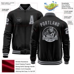 Custom Black Gray Bomber Varsity Baseball Jacket Custom Team Jacket 2 assngz.jpg