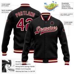 Custom Black Maroon Cream Bomber Full Snap Baseball Jacket Custom Team Jacket 2 mvmodw.jpg