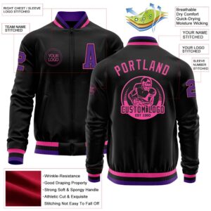 Custom Black Purple Pink Bomber Varsity Baseball Jacket Custom Team Jacket 2 lckwxt.jpg