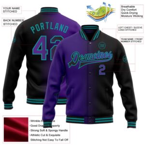 Custom Black Purple Teal Bomber Full Snap Varsity Letterman Gradient Fashion Jacket Custom Team Jacket 2 cs34j8.jpg
