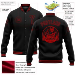 Custom Black Red Bomber Full Snap Baseball Jacket Custom Team Jacket 2 rhorde.jpg