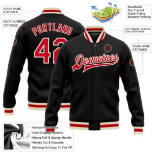 Custom Black Red Cream Bomber Full Snap Baseball Jacket Custom Team Jacket 2 dily2d.jpg