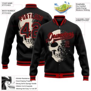 Custom Black Red Skull Fashion 3D Bomber Full Snap Baseball Jacket Custom Team Jacket 2 vcpgka.jpg