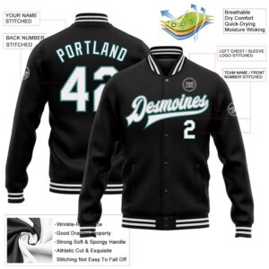 Custom Black White Gray Midnight Green Bomber Full Snap Baseball Jacket Custom Team Jacket 2 jiuat8.jpg