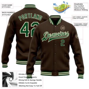 Custom Brown Green Cream Bomber Full Snap Baseball Jacket Custom Team Jacket 2 rrmeax.jpg
