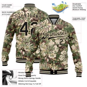 Custom Camo Black Cream Hawaii Palm Leaves 3D Bomber Full Snap Varsity Letterman Salute To Service Jacket Custom Team Jacket 2 nh1elh.jpg
