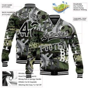 Custom Camo Black White Football 3D Pattern Design Bomber Full Snap Varsity Letterman Salute To Service Jacket Custom Team Jacket 2 aqgd8x.jpg