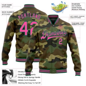 Custom Camo Pink Kelly Green Bomber Full Snap Varsity Letterman Salute To Service Jacket Custom Team Jacket 2 hspbmf.jpg