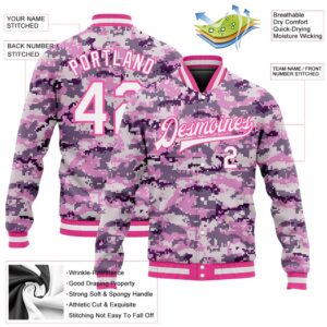 Custom Camo White Pink 3D Bomber Full Snap Varsity Letterman Salute To Service Jacket Custom Team Jacket 2 jlaby2.jpg