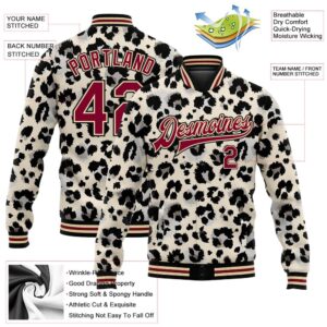 Custom City Cream Crimson Black Leopard Print 3D Pattern Design Bomber Full Snap Baseball Jacket 8743 Custom Team Jacket 2 a4qnbi.jpg