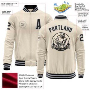 Custom Cream Black Gray Bomber Varsity Baseball Jacket Custom Team Jacket 2 au1tt5.jpg