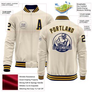 Custom Cream Navy Gold Bomber Varsity Baseball Jacket Custom Team Jacket 2 lioiro.jpg