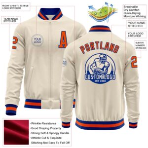 Custom Cream Royal Orange Bomber Varsity Baseball Jacket Custom Team Jacket 2 scisji.jpg