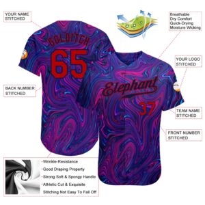 3D Pattern Design Abstract Interweaving Curved Fluid Art Authentic Baseball Jersey Custom Baseball Jersey Personalized Sport Jersey 2 fu3rya.jpg