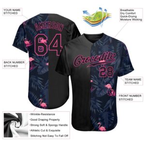 3D Pattern Design Flamingo Authentic Baseball Jersey Custom Baseball Jersey Personalized Sport Jersey 2 cv3rnp.jpg