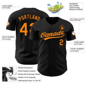 Black Bay Orange Authentic Baseball Jersey Custom Baseball Jersey Personalized Sport Jersey 2 j6foa5.jpg
