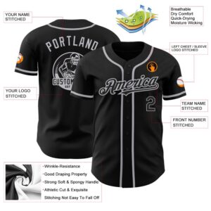Black Gray Authentic Baseball Jersey Custom Baseball Jersey Personalized Sport Jersey 2 dboxcm.jpg