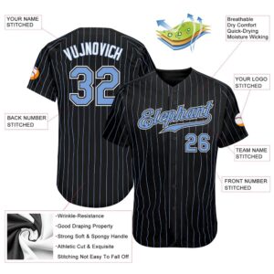 Black Light Blue Pinstripe Light Blue White Authentic Baseball Jersey Custom Baseball Jersey Personalized Sport Jersey 2 itiejn.jpg