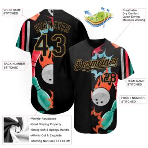 Black Old Gold 3D Pattern Design Bowling Authentic Baseball Jersey Custom Baseball Jersey Personalized Sport Jersey 2 glgjjt.jpg