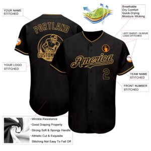 Black Old Gold Authentic Baseball Jersey Custom Baseball Jersey Personalized Sport Jersey 2 xjpymb.jpg