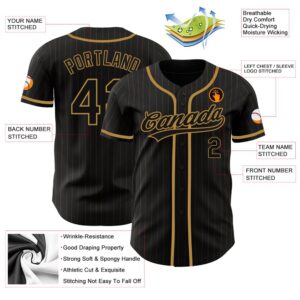 Black Old Gold Pinstripe Black Old Gold Authentic Baseball Jersey Custom Baseball Jersey Personalized Sport Jersey 2 snhsfo.jpg