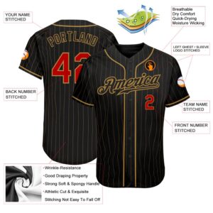 Black Old Gold Pinstripe Red Old Gold Authentic Baseball Jersey Custom Baseball Jersey Personalized Sport Jersey 2 elsqsn.jpg