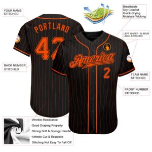 Black Orange Pinstripe Orange Black Authentic Baseball Jersey Custom Baseball Jersey Personalized Sport Jersey 2 v12s9n.jpg