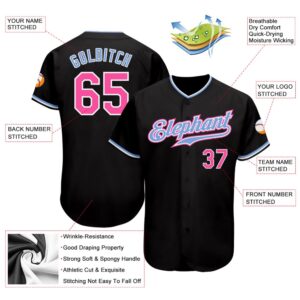 Black Pink Light Blue Authentic Baseball Jersey Custom Baseball Jersey Personalized Sport Jersey 2 cyp5wl.jpg