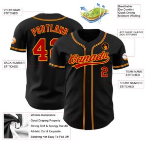 Black Red Gold Authentic Baseball Jersey Custom Baseball Jersey Personalized Sport Jersey 2 xlp5ld.jpg