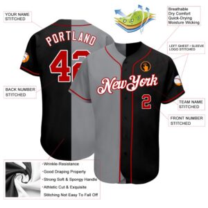 Black Red Gray Authentic Split Fashion Baseball Jersey Custom Baseball Jersey Personalized Sport Jersey 2 r9vz8v.jpg