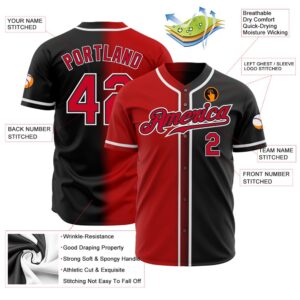 Black Red White Authentic Gradient Fashion Baseball Jersey Custom Baseball Jersey Personalized Sport Jersey 2 qdjjjq.jpg
