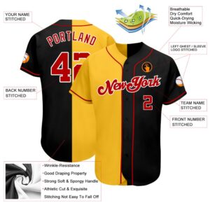 Black Red Yellow Authentic Split Fashion Baseball Jersey Custom Baseball Jersey Personalized Sport Jersey 2 o8wz2q.jpg